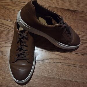 Cole Haan Men's Tan Leather Sneakers Size 8